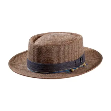 Fedora niederer Kopf Hanf "authentic"