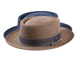 Fedora niederer Kopf Hanf "authentic"