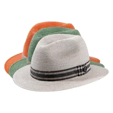 Sommerhut Fedora Traveler Hanf