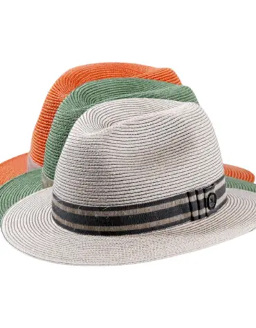 Sommerhut Fedora Traveler Hanf