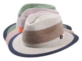 Fedora Traveler Hanf "blockcolors"
