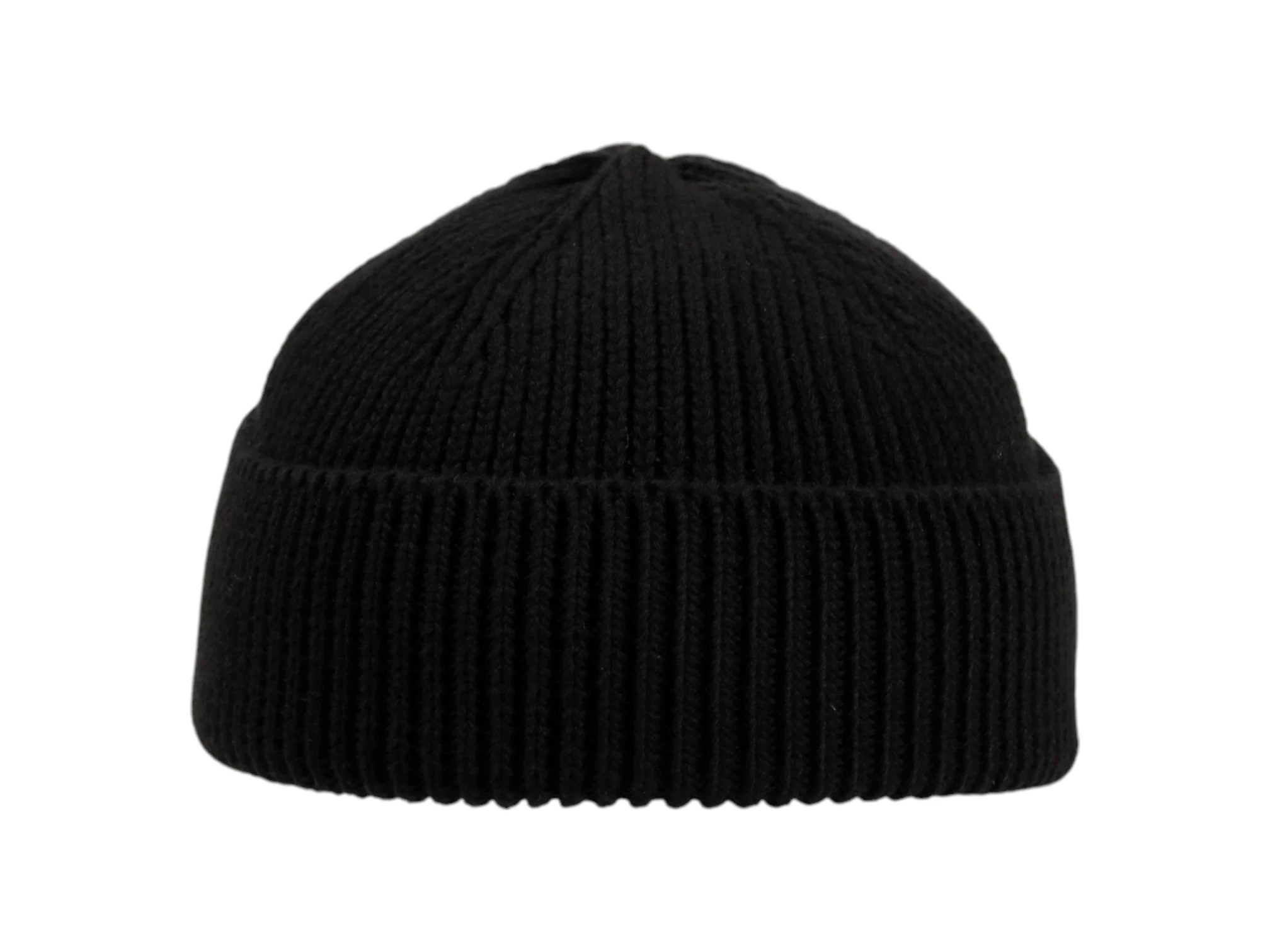 Sommer Strickmütze uni in Schwarz, Olive und Marine