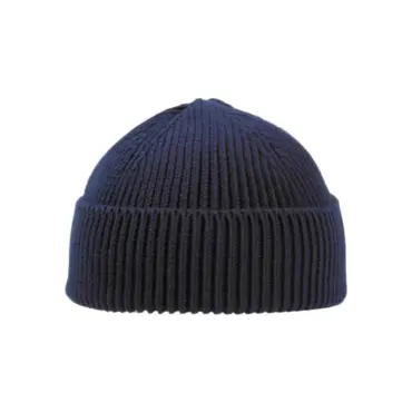 Sommer Strickmütze uni in Schwarz, Olive und Marine