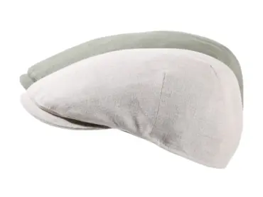 Schiebermütze aus Leinen