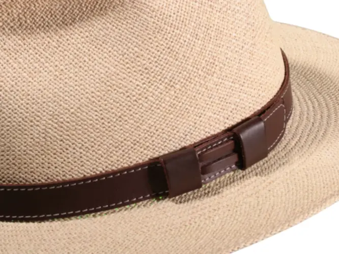 Panamahut City New Aera Twisted mit Lederband – Bild 2
