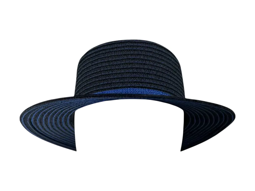 Schwarz Royalblau
