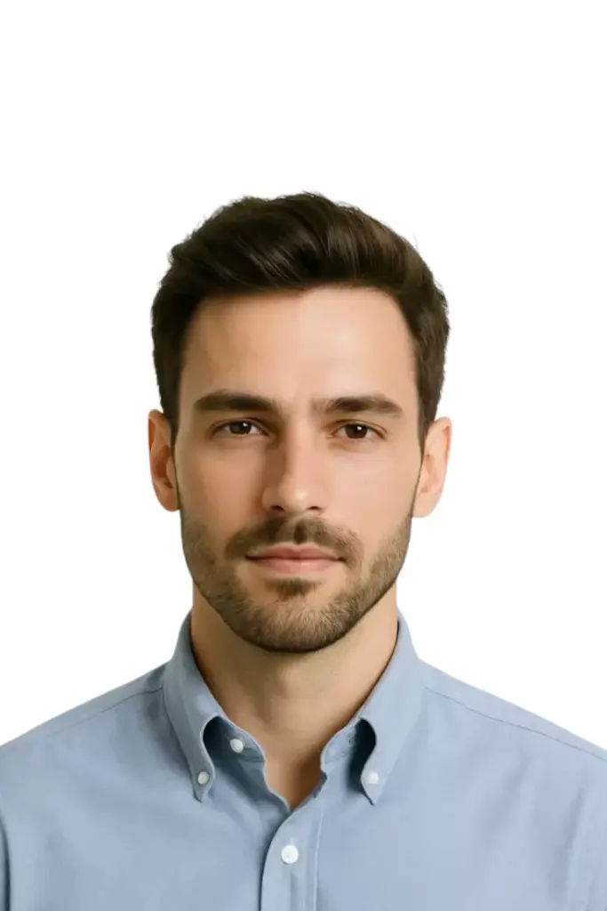 Gesicht junger Mann
