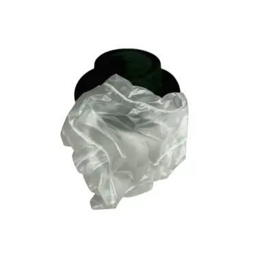 Durchsichtiger Regenschutz-Überzug für Westernhüte aus Kunststoff