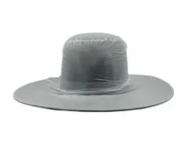 Durchsichtiger Regenschutz-Überzug für Westernhüte aus Kunststoff