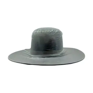 Durchsichtiger Regenschutz-Überzug für Westernhüte aus Kunststoff