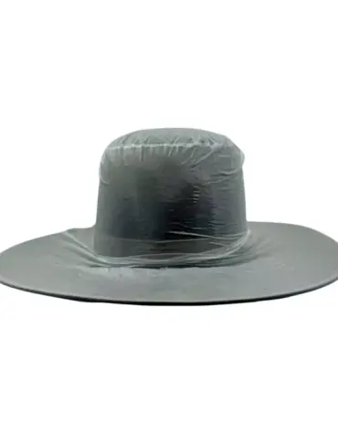 Durchsichtiger Regenschutz-Überzug für Westernhüte aus Kunststoff