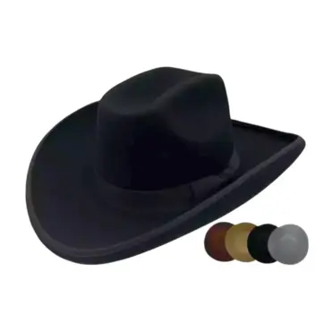 Westernhut Sonora aus Wollfilz – handgefertigt in der Schweiz, breite Krempe, hoher Tragekomfort, ideal für Westernreiten und Country-Events.