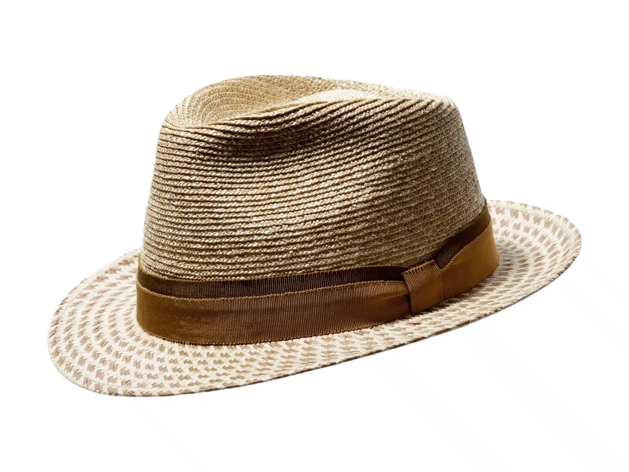 Panama Strohhut Trilby Freiamt SarmenstorferIn Natur/Ocker