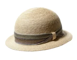 Strohhut Freiamt UezwilerIn natur mit Multicolor-Hutband