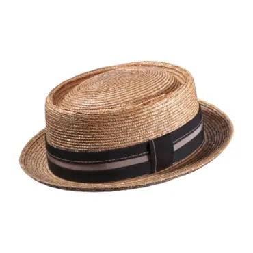 Porkpie Strohhut Freiamt BüschikerIn – Handgemacht in der Schweiz