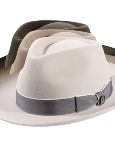 Fedora Velours Hut – Handgefertigt in der Schweiz