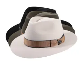 Fedora Traveler „Paspel & Garn“ – Handgefertigt in der Schweiz