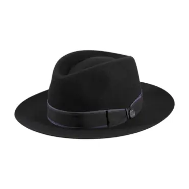 Fedora Haarfilz „Paspel und Garn“ – Handgefertigt in der Schweiz