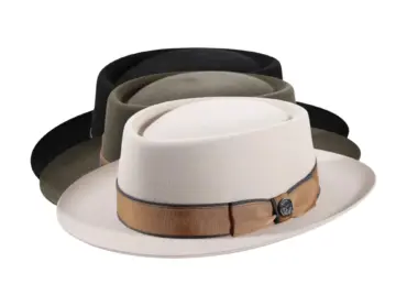 Fedora niederer Kopf „Paspel & Garn“ – Handgefertigt in der Schweiz