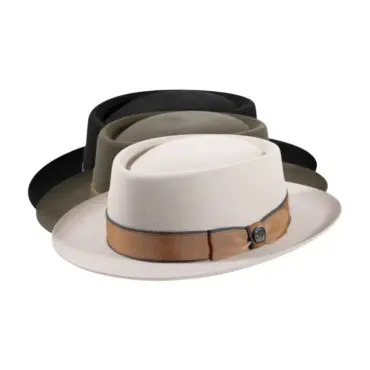 Fedora niederer Kopf „Paspel & Garn“ – Handgefertigt in der Schweiz