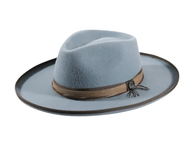 Fedora Urban Authentic – handgefertigter Wollfilzhut mit Rebsband und Kordel