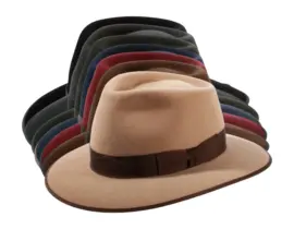 Fedora City Velours – handgefertigt in der Schweiz