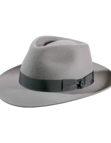 Fedora/Bogart Filzhut mit Klapprand – imprägniert, Handarbeit