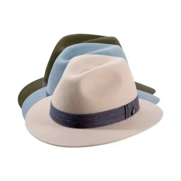 Fedora Traveler Wolle „Teo Cotone“ – handgefertigt in der Schweiz