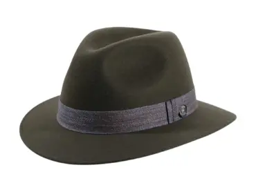 Fedora Traveler Wolle „Teo Cotone“ – handgefertigt in der Schweiz