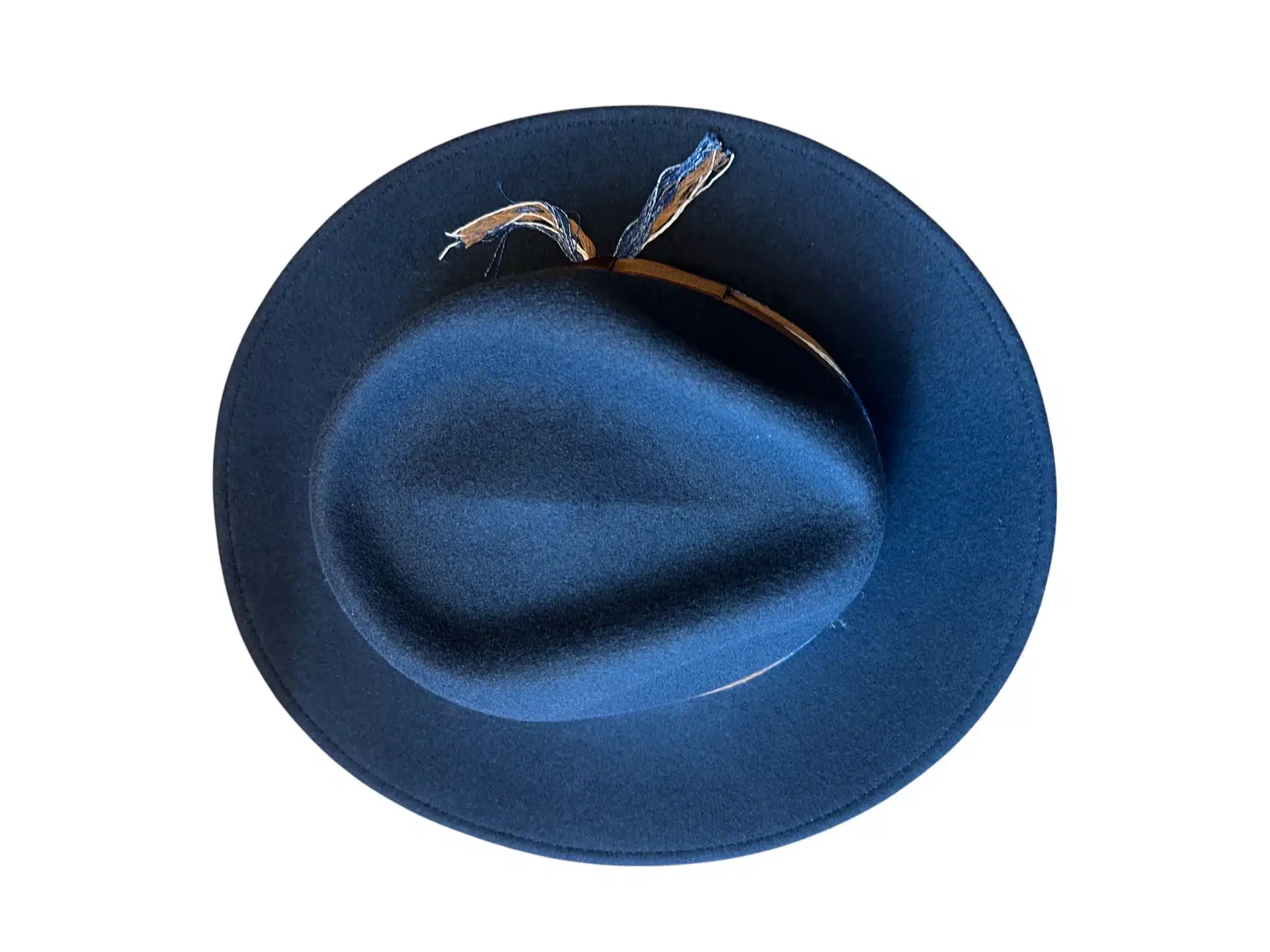 Fedora Wolle "waxed Ribbon" – Bild 10