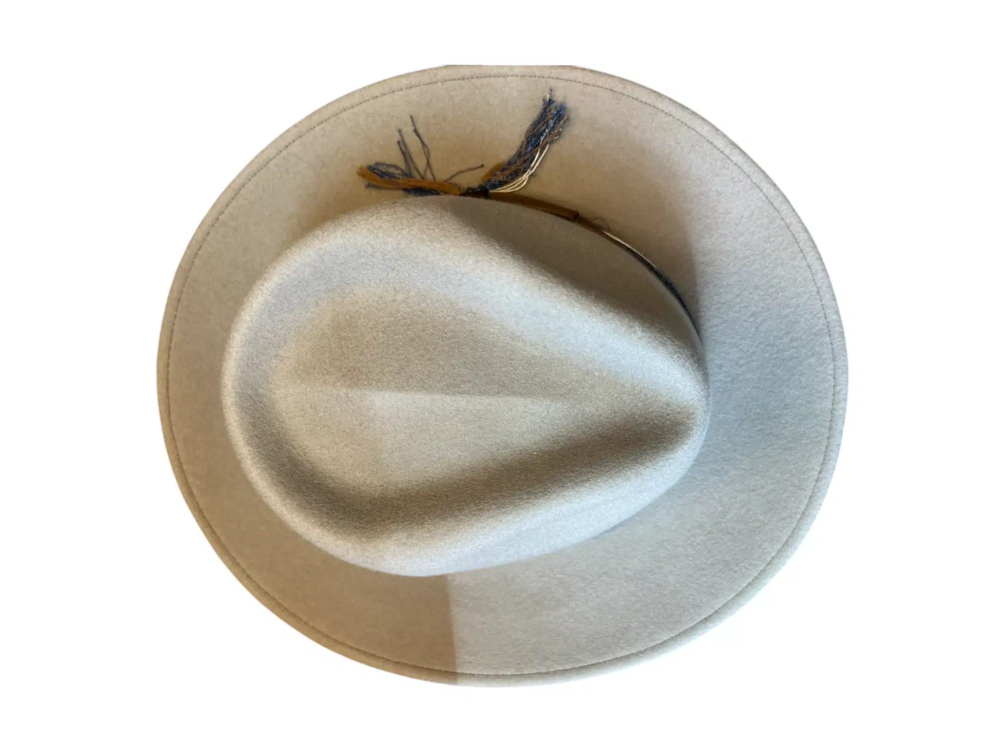 Fedora Wolle "waxed Ribbon" – Bild 9