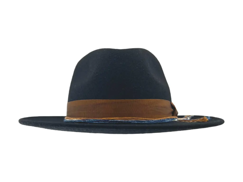 Fedora Wolle “waxed Ribbon”