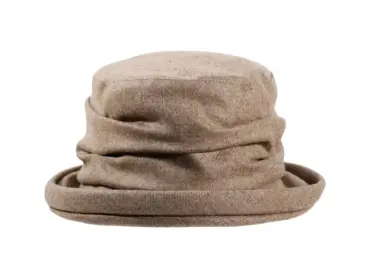 Damenmütze Merino Wolle Moon Camel