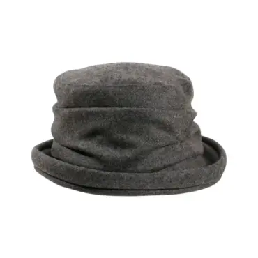 Damenmütze Merino Wolle Moon Anthrazit