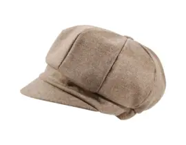 Ballonmütze Merino Wolle Moon Camel