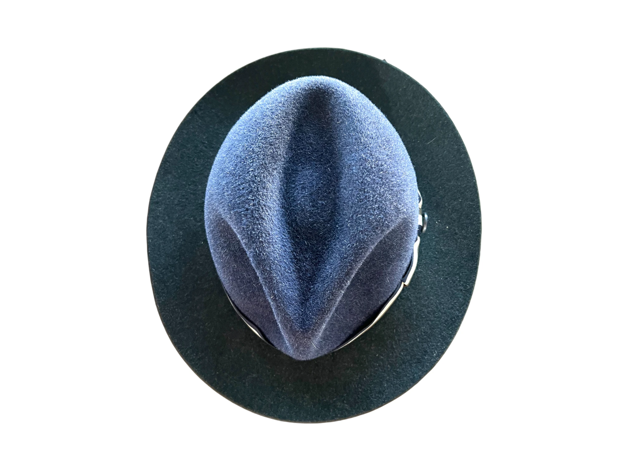 Fedora-Bogart Haarfilz meliert mit Klapprand – Bild 5