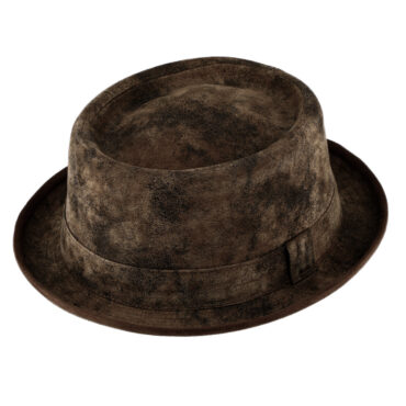 Porkpie Leder – hochwertige Kopfbedeckung von Fiebig bei Hut Factory Schweiz