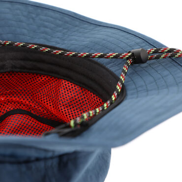 Stoffhut uni mit Luftlöchern und verstellbarem Kinnband – hochwertige Kopfbedeckung von Fiebig bei Hut Factory Schweiz