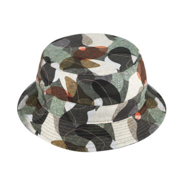 Fischerhut mehrfarbig gemustert – hochwertige Kopfbedeckung von Fiebig bei Hut Factory Schweiz