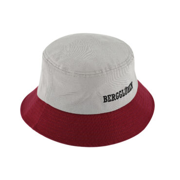 Fischerhut zweifarbig mit Stickerei recycelt – hochwertige Kopfbedeckung von Fiebig bei Hut Factory Schweiz