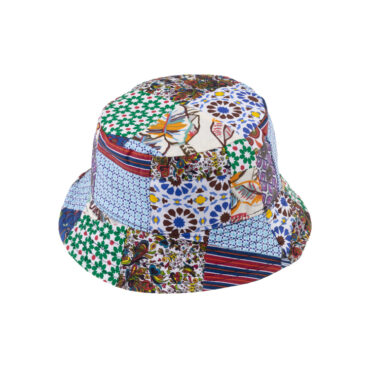 Fischerhut Patchwork mit Paisleymuster – hochwertige Kopfbedeckung von Fiebig bei Hut Factory Schweiz