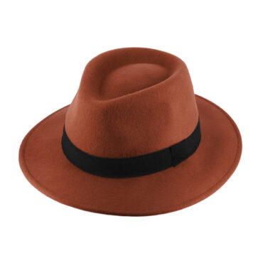 Wollfilzhut Fedora waterproof und crushable – hochwertige Kopfbedeckung von Fiebig bei Hut Factory Schweiz