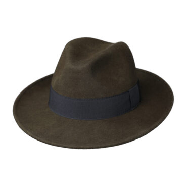 Wollfilzhut Fedora waterproof und crushable – hochwertige Kopfbedeckung von Fiebig bei Hut Factory Schweiz