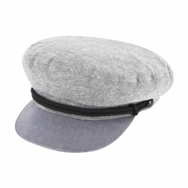 Schiffermütze Baumwolle zweifarbig mit Kordel – hochwertige Kopfbedeckung von Fiebig bei Hut Factory Schweiz