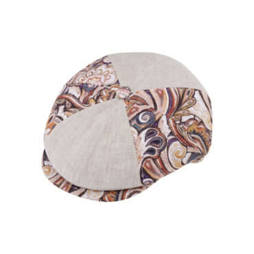 8-Panel Cap uni- und Paisley-Panels – hochwertige Kopfbedeckung von Fiebig bei Hut Factory Schweiz