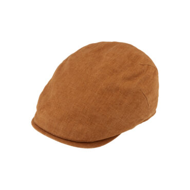 Flatcap Leinen mit Steg UV-Schutz uni – hochwertige Kopfbedeckung von Fiebig bei Hut Factory Schweiz