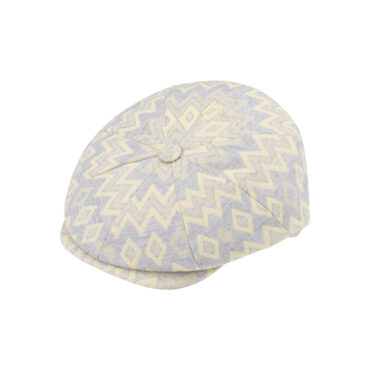 8-Panel Cap Zickzackmuster UV-Schutz – hochwertige Kopfbedeckung von Fiebig bei Hut Factory Schweiz