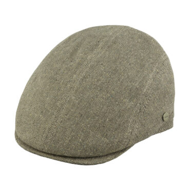 Flatcap Seide Herringbone – hochwertige Kopfbedeckung von Fiebig bei Hut Factory Schweiz