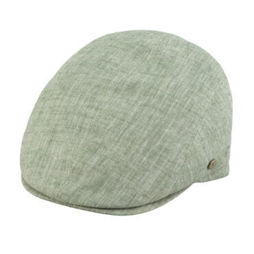 Flatcap Hanf uni melange – hochwertige Kopfbedeckung von Fiebig bei Hut Factory Schweiz