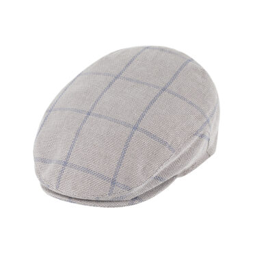 Flatcap mit großem Karomuster – hochwertige Kopfbedeckung von Fiebig bei Hut Factory Schweiz